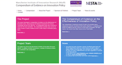 Desktop Screenshot of innovation-policy.org.uk